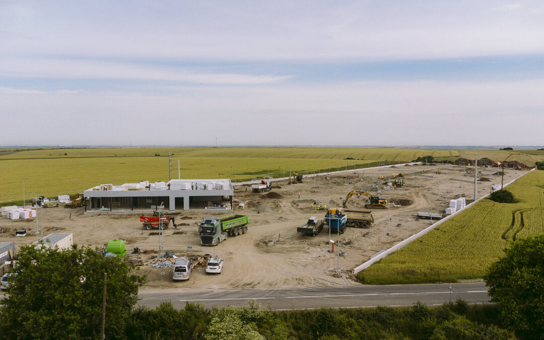 Progres șantier Orțișoara